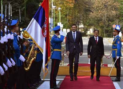 Ministri obrane Hrvatske i Srbije 